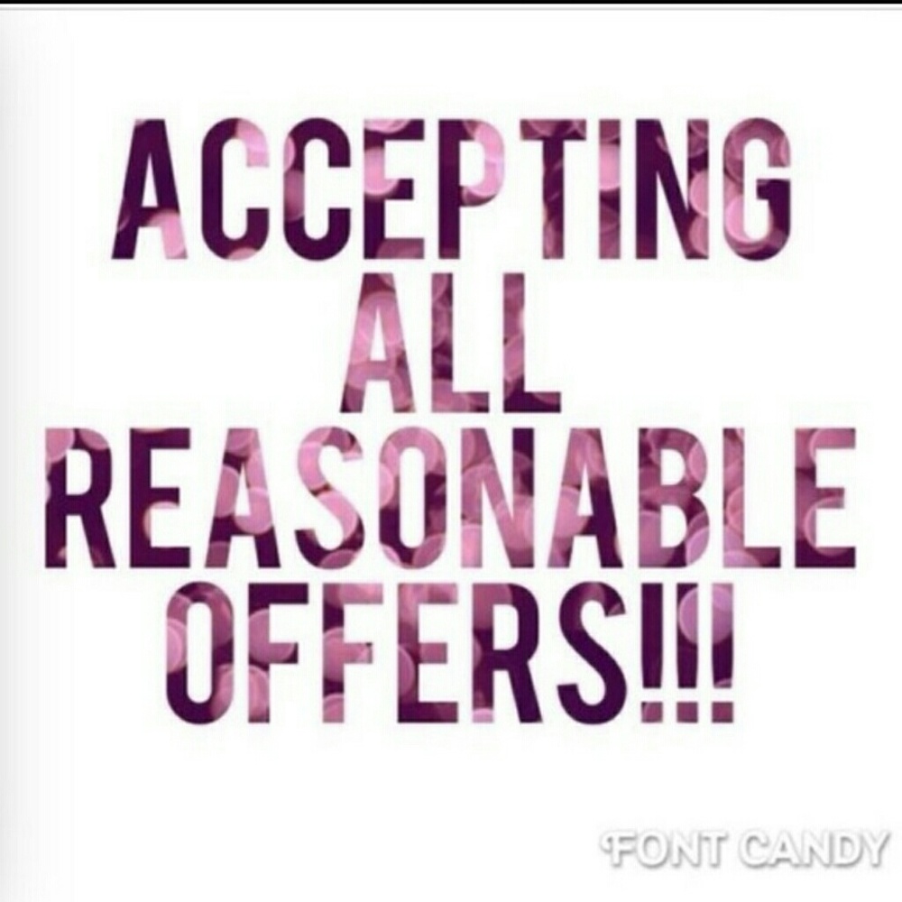 EXCEPTING ALL REASONABLE OFFERS